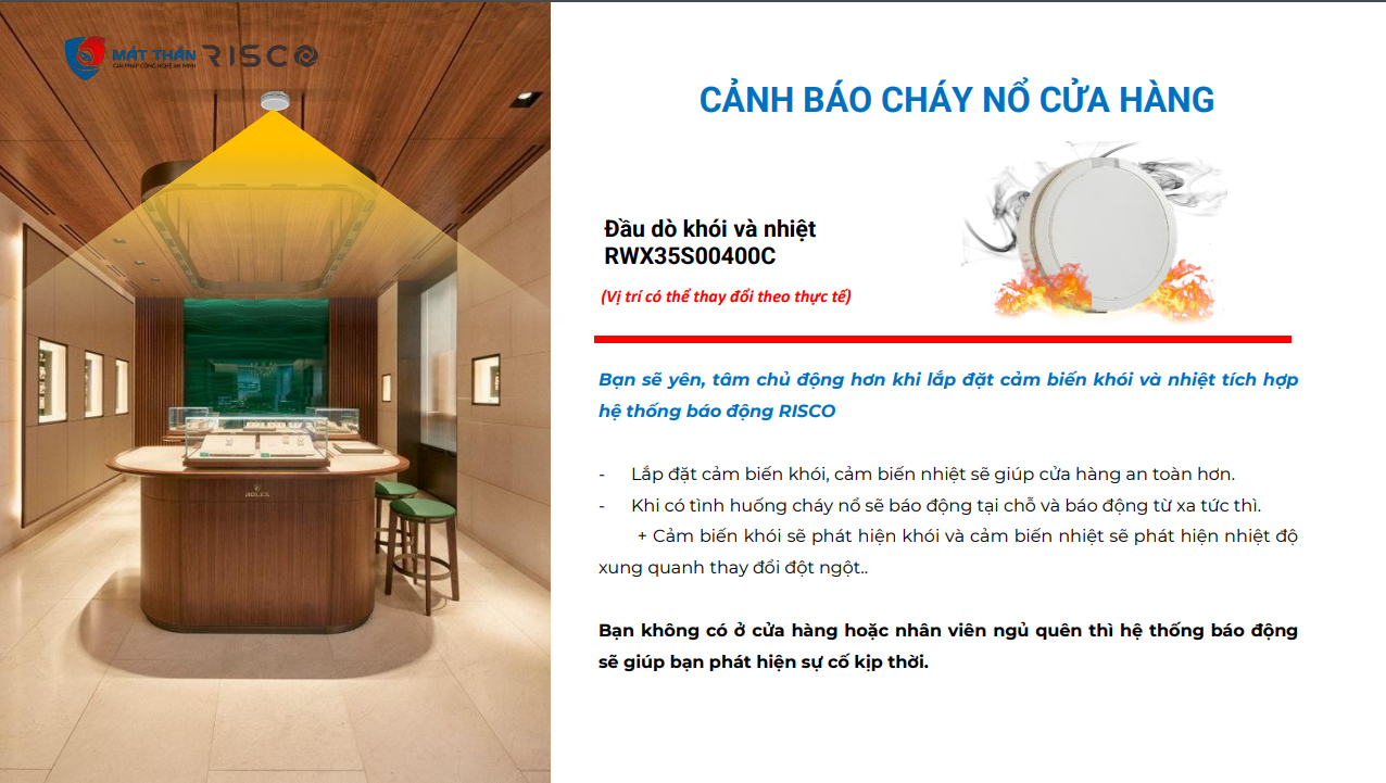 Giải pháp an ninh cửa hàng trang sức