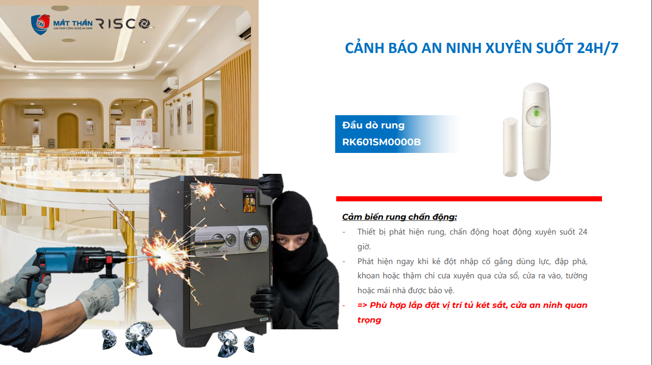 Giải pháp an ninh cửa hàng trang sức